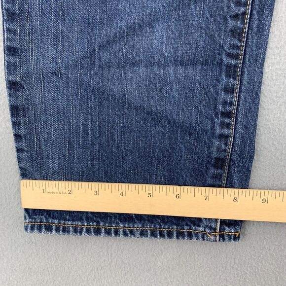 American Eagle Jeans Mens Size 30x28.5 (actual) Distressed Cotton Straight Fit - Picture 5 of 16